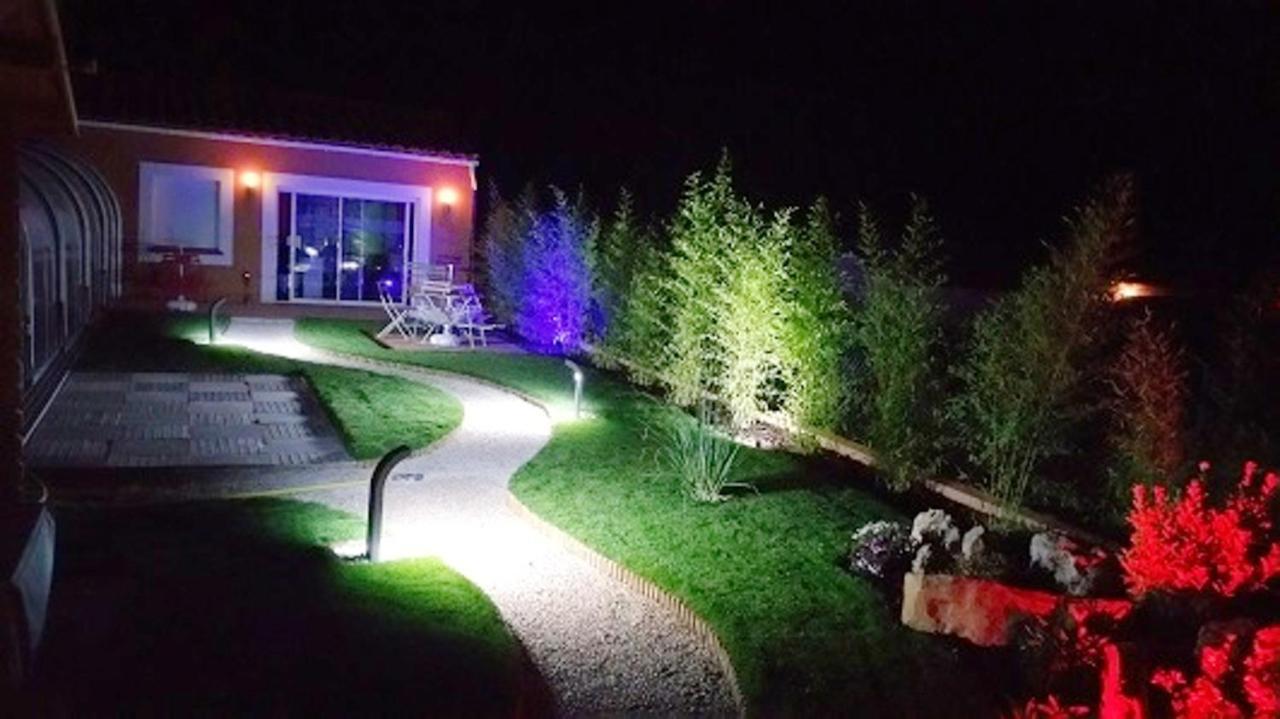 Appartement d'une chambre avec piscine privee sauna et jardin clos a Plan d'Aups Sainte Baume Extérieur photo
