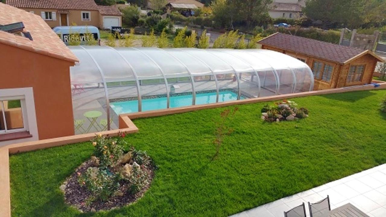 Appartement d'une chambre avec piscine privee sauna et jardin clos a Plan d'Aups Sainte Baume Extérieur photo